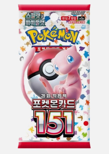 151 Korean Booster Pack - Pokémon TCG