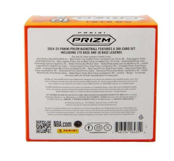 2024-25 Panini Prizm NBA Mega Box