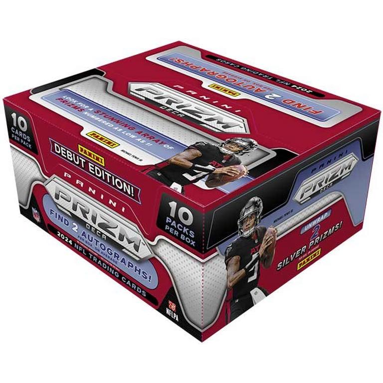 Deca Pack 2024 Panini Prizm Deca NFL Football Hobby Box - 10 Packs – Mastro Rips