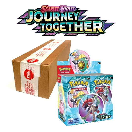 Journey Together Booster Box Case of 6 - Pokémon TCG