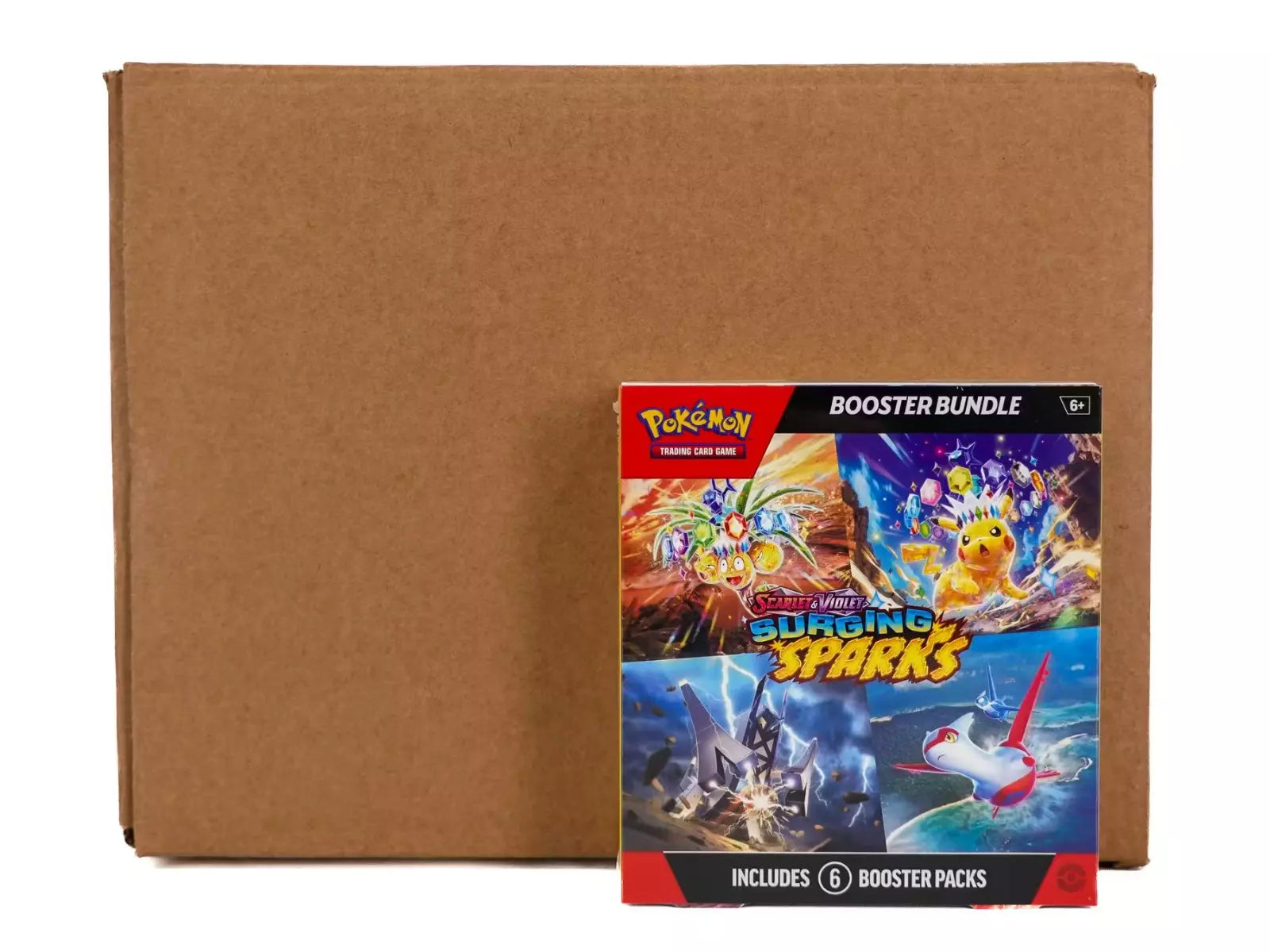 Surging Sparks Booster Bundle Case of 20 Bundles - Pokémon TCG – Mastro ...