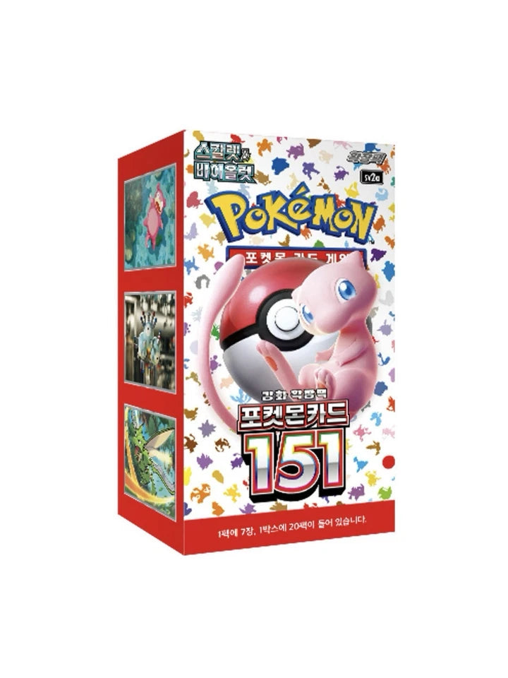 151 Korean Booster Box - Pokémon TCG